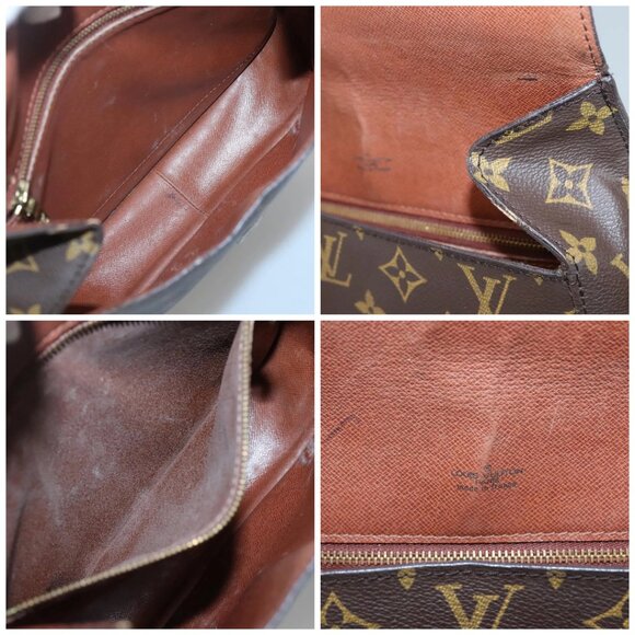 LOUIS VUITTON Monogram Saint Cloud GM Shoulder Bag M51242 LV Auth 115277 - Picture 15 of 16